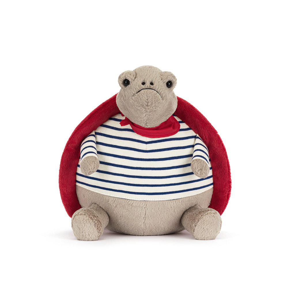 Jellycat bamse, Timmy skildpadde, Romantic outfit - 21 cm