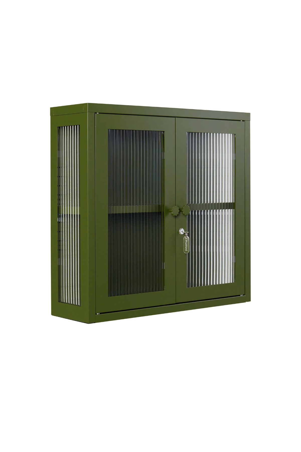 Mustard Made The Kit vitrinskåp, Olive