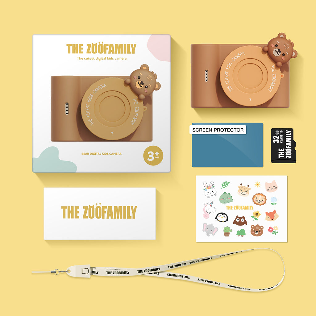 The ZooFamily, Urban Zoo barnkamera, 5-10 år - Björn