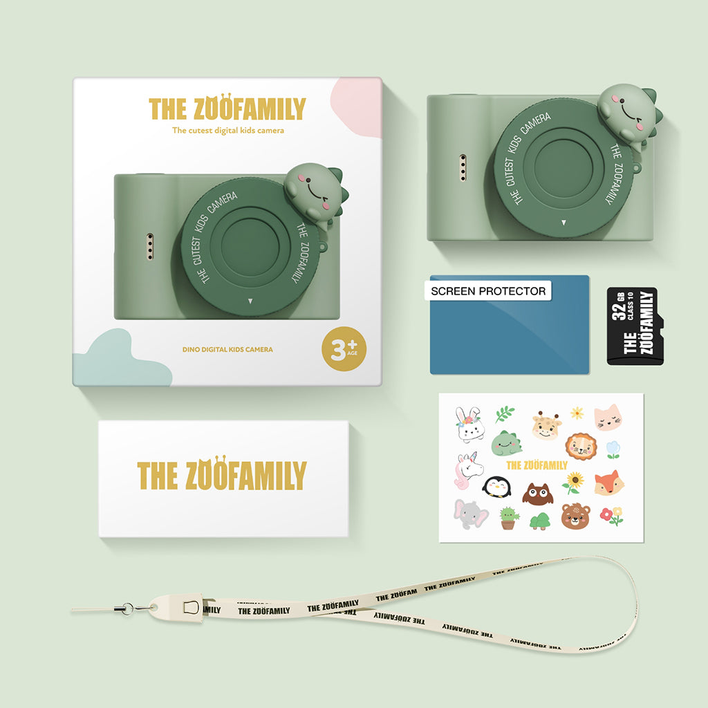 The ZooFamily, Urban Zoo barnkamera, 5-10 år - Dino