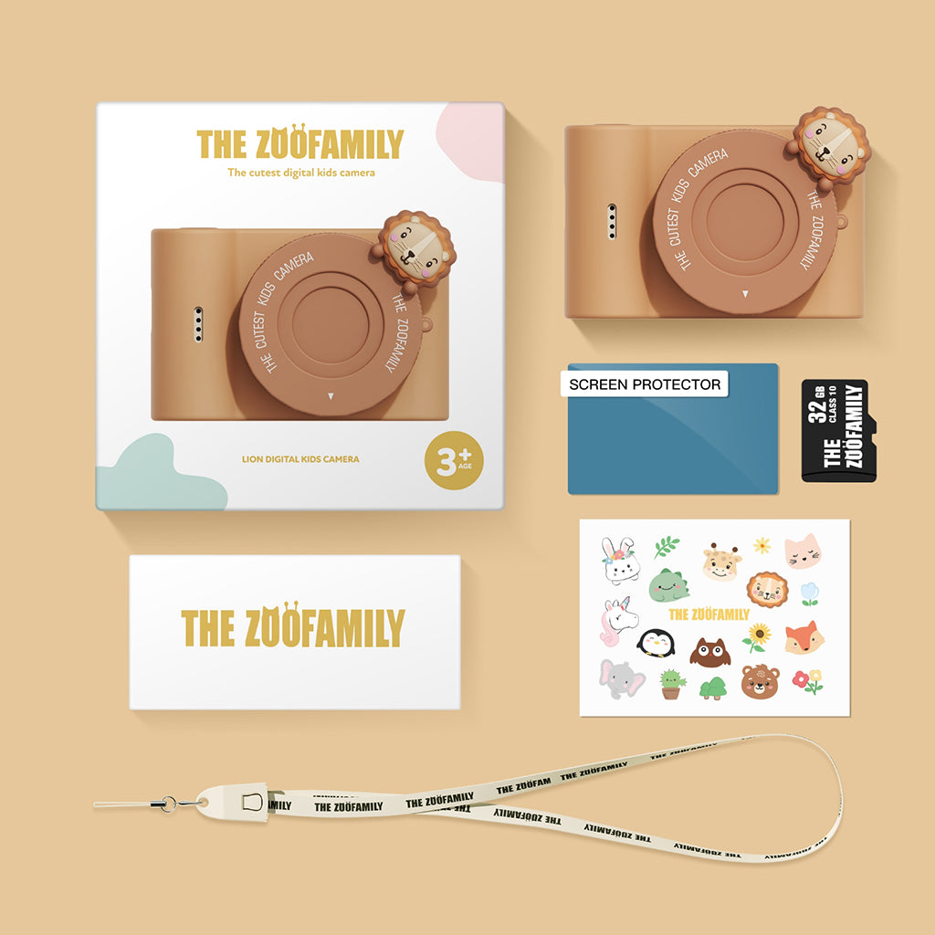 The ZooFamily, Urban Zoo barnkamera, 5-10 år - Lejon