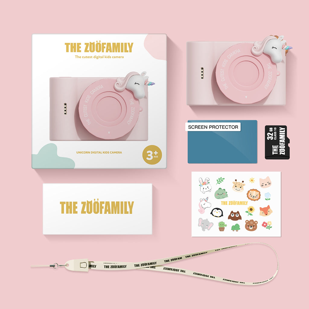 The ZooFamily, Urban Zoo barnkamera, 5-10 år - Enhörning