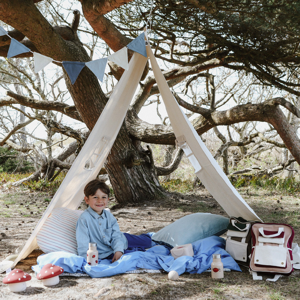 ferm Living lektält för säng - off-white