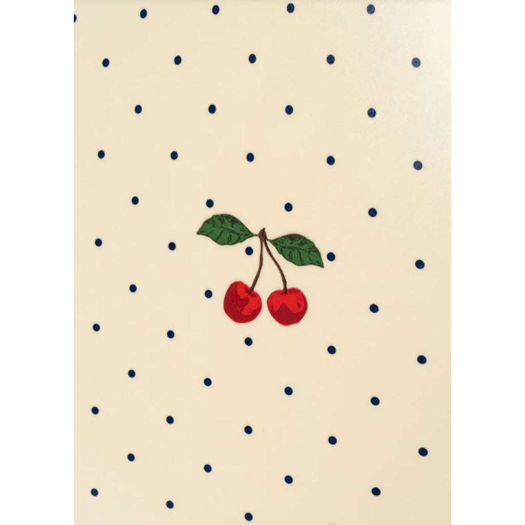 Konges Sløjd resväska, Trolley - Navy Dots