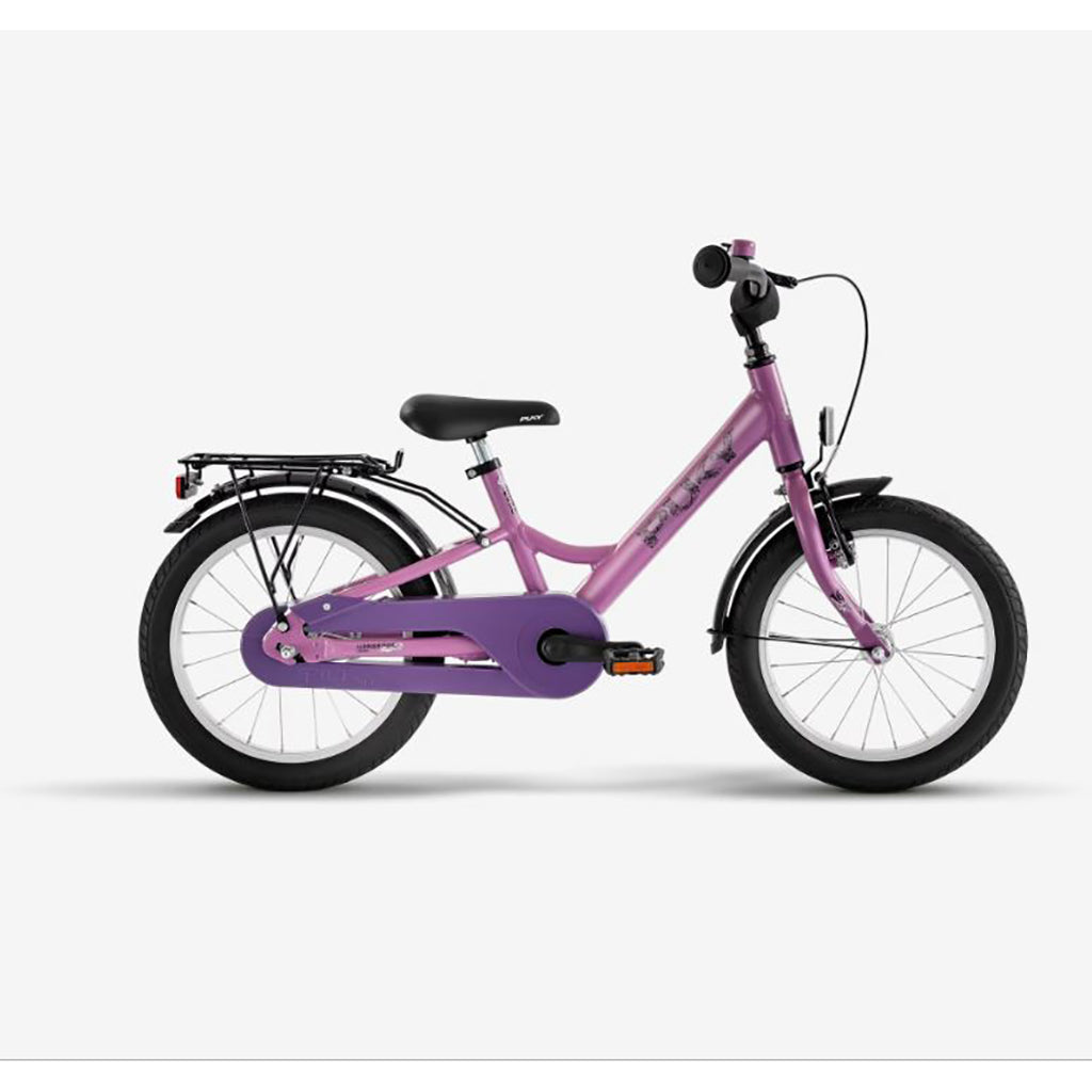 Puky Youke Classic cykel med handbroms, 16" - perky purple - Från 4 år