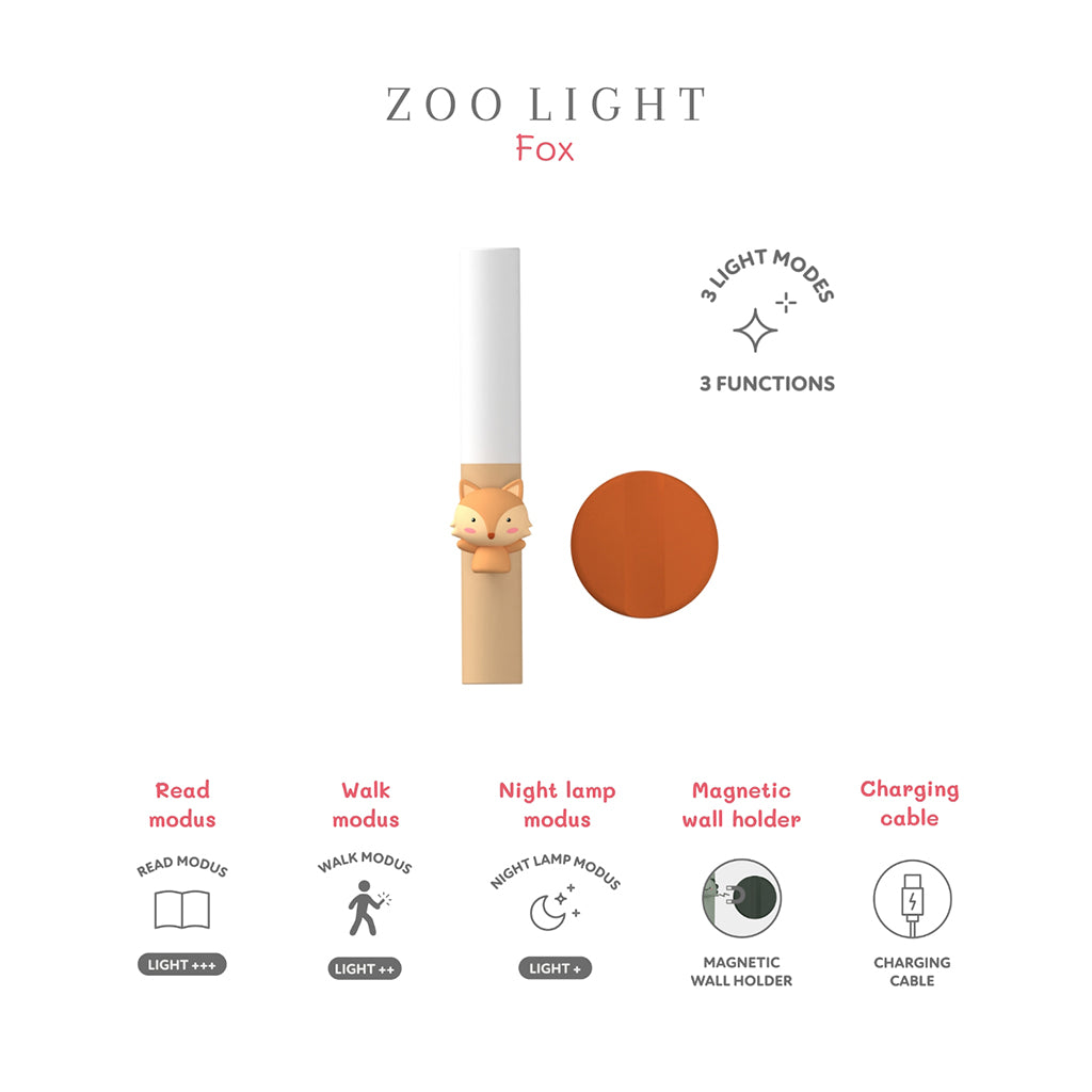 The ZooFamily, Zoo light, Ficklampa - Fox