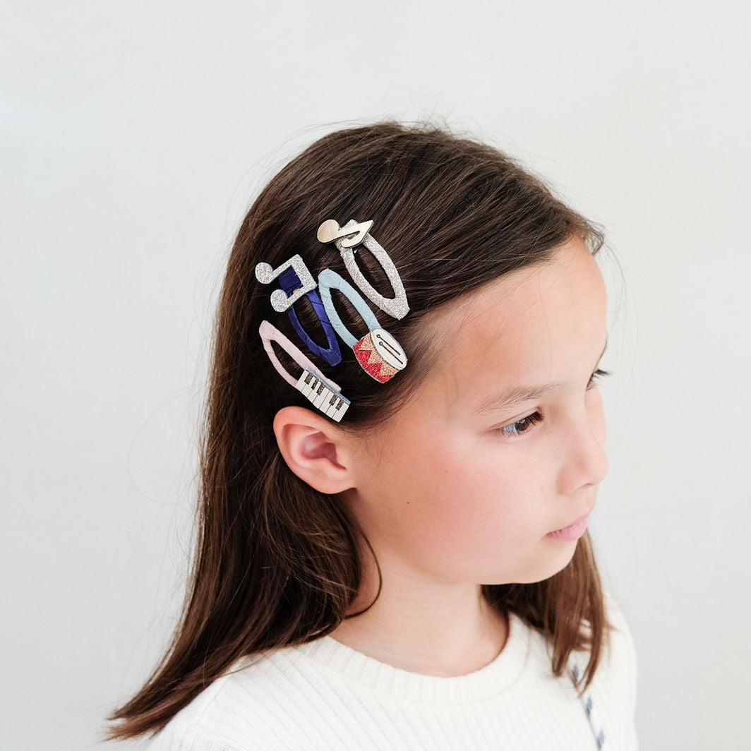 Mimi & Lula - 4 hårspännen - Music Circus