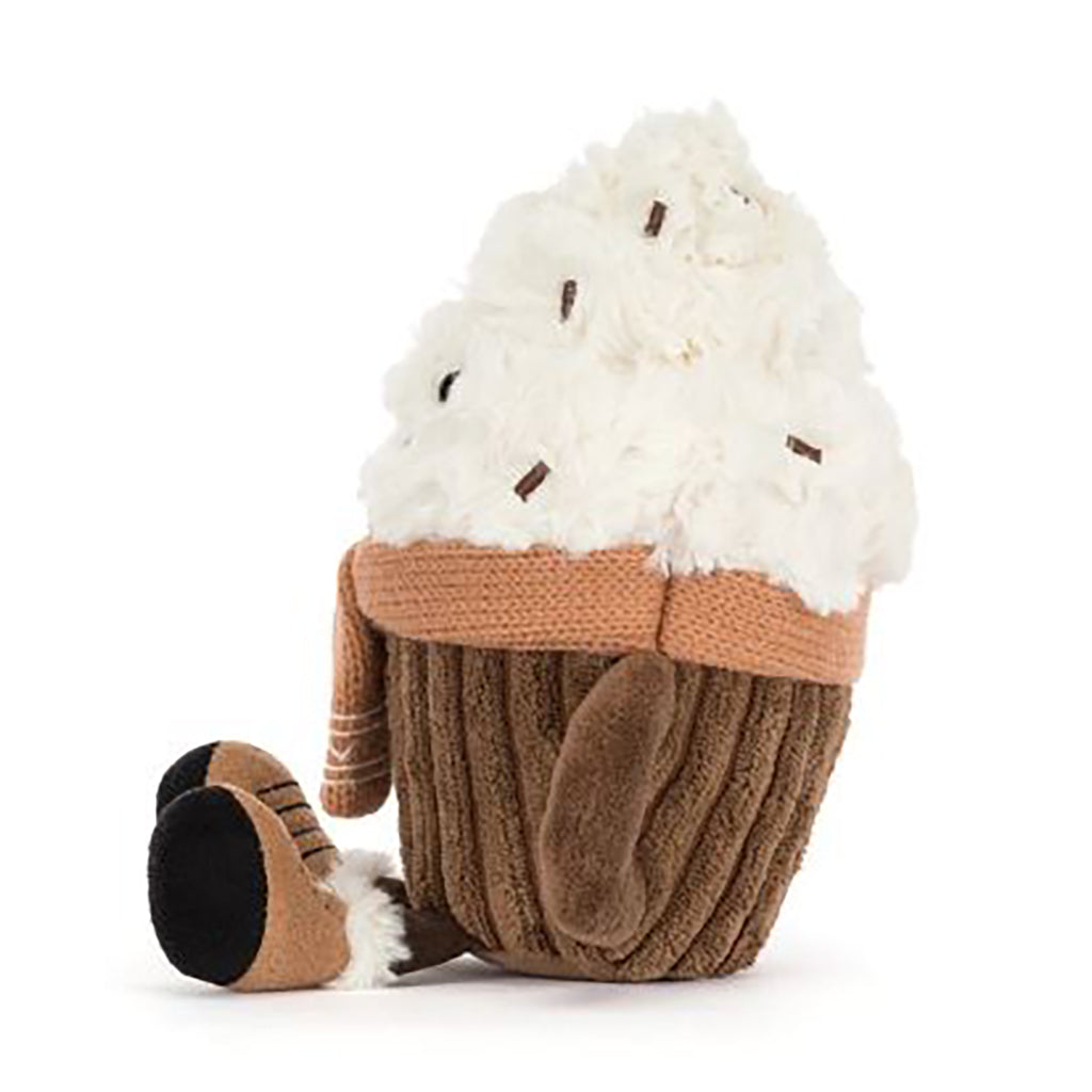 Jellycat-gosedjur, Amuseables Hot Chocolate - 19 cm
