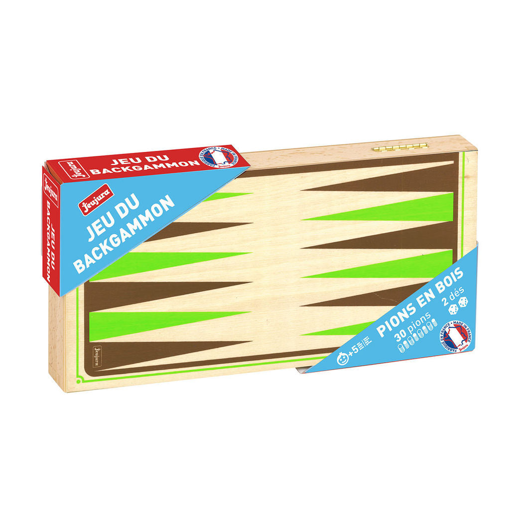 Vilac jeujura, Spel - Backgammon