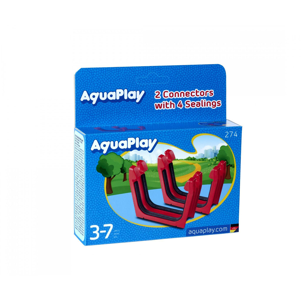 Aquaplay vattenbanetillbehör, Connector, Samlemuffer - 2 st.
