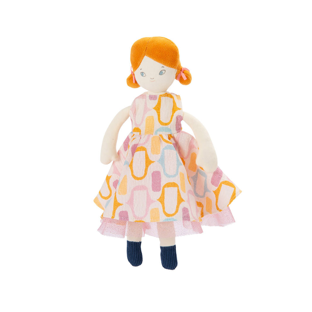 Moulin Roty Kludedukke med garderobekuffert och aftenkjoler - Les Parisiennes