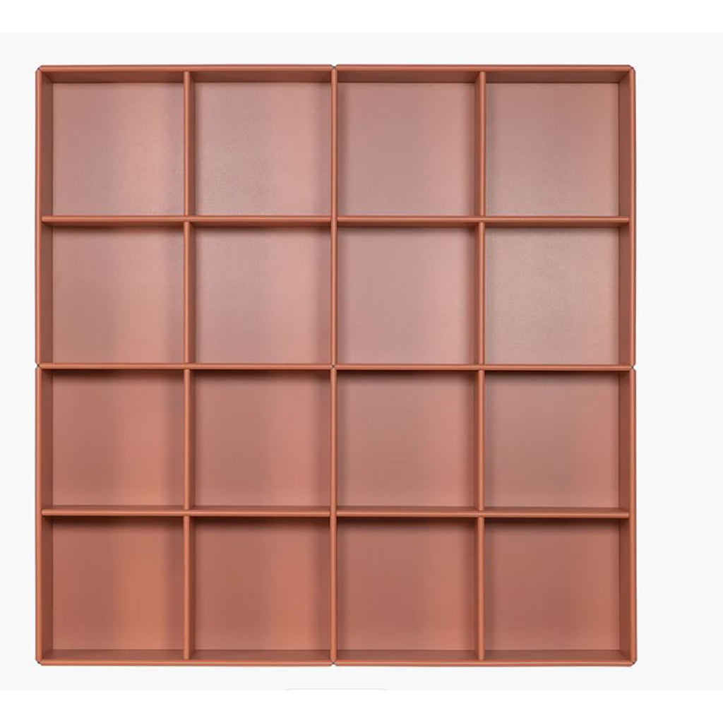 By Aulum Bronx vägghylla med djup på 23 eller 33 cm – Rusty