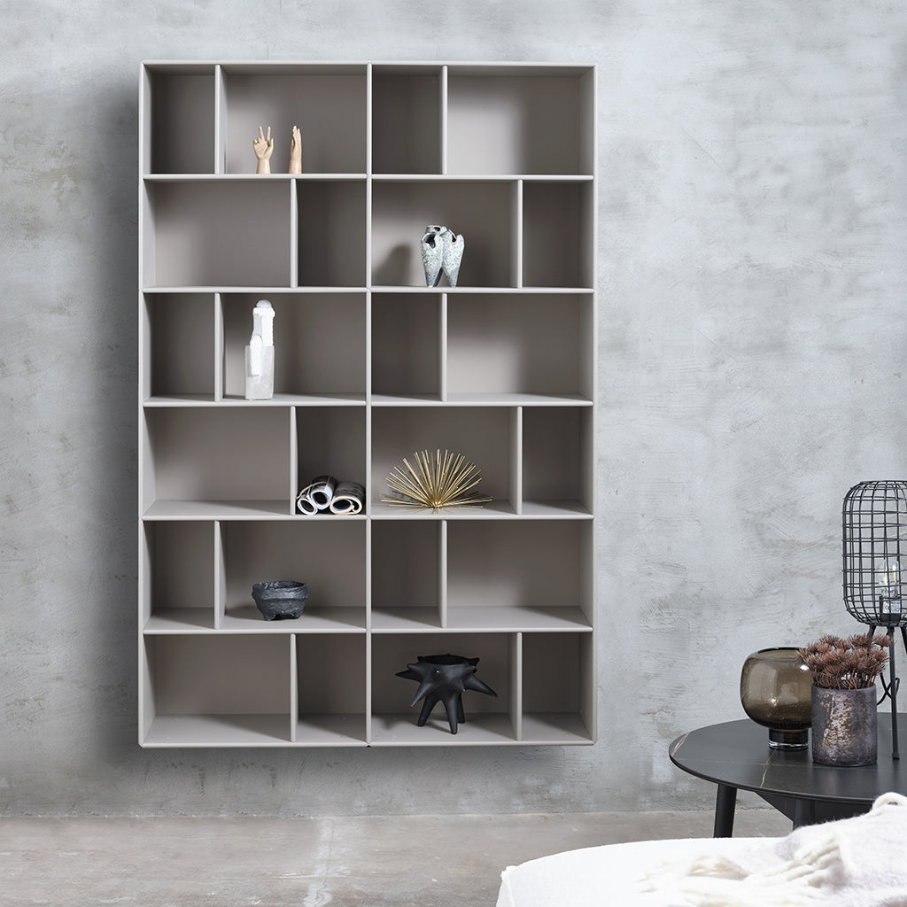 By Aulum Brooklyn väggreol, 117x177 cm - Mushroom