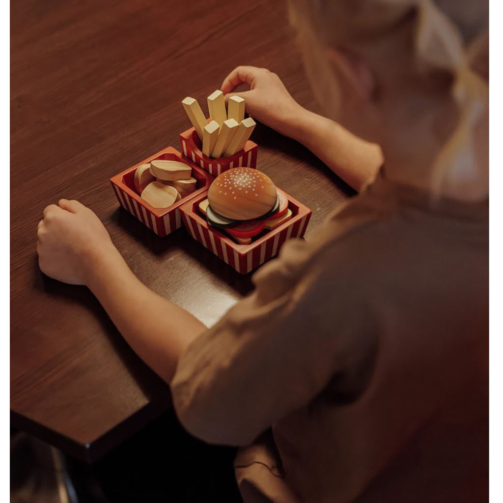 Mamamemo leksaksmat, Burgermeny