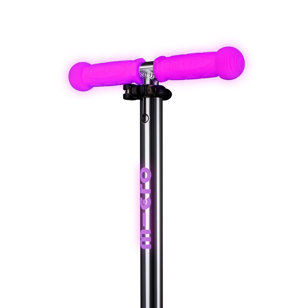 Micro Sparkcykel, Mini Deluxe Glow LED Plus - Frosty Pink