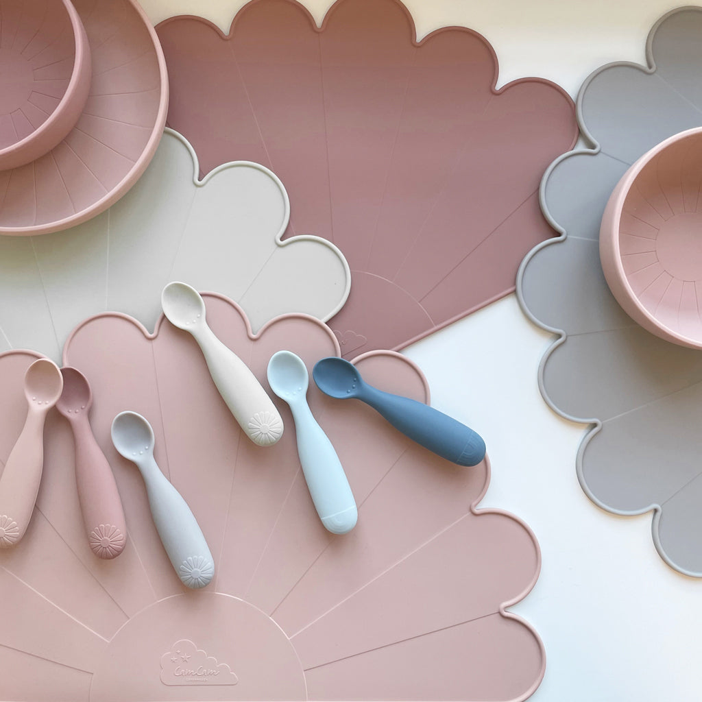 Cam Cam Flower skedar, 2-pack skedset - Midnight mix