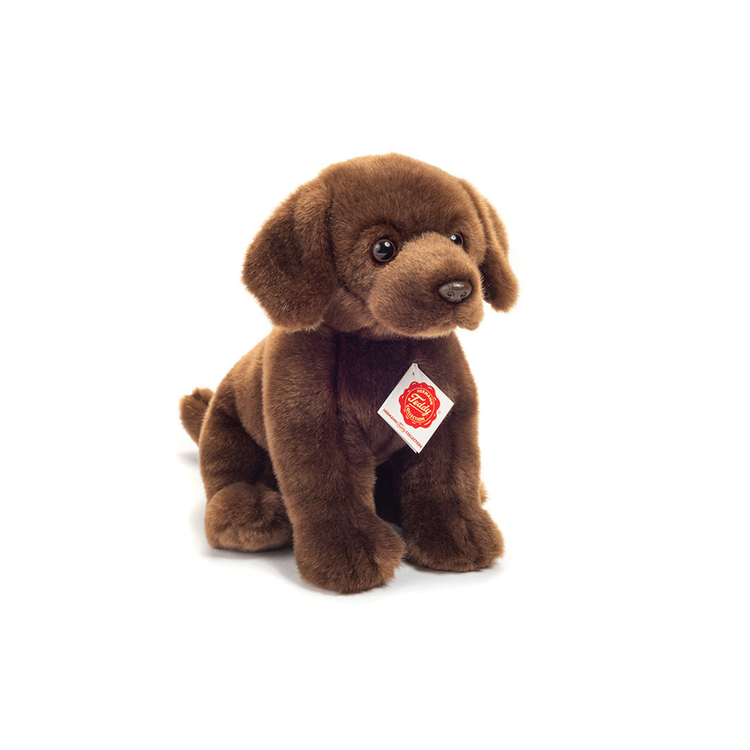 Teddy Hermann - Sittande Labrador brun 25 cm