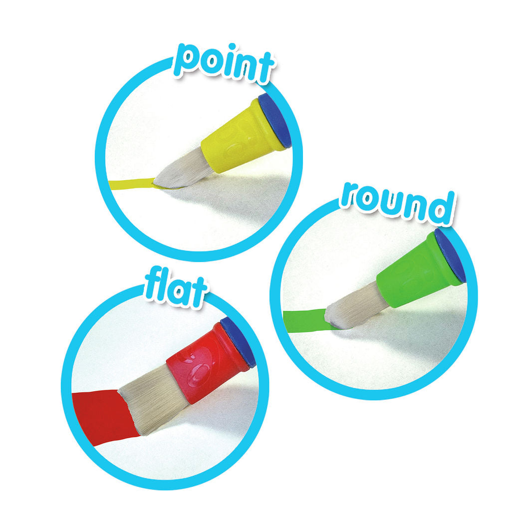 SES Creative, Mina första - 3 barnpenslar