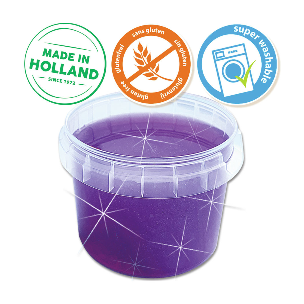 SES Creative, Slime - Lila glitter 140g