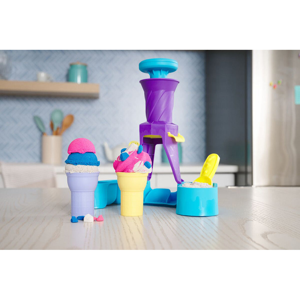 Kinetic Sand Mjukglass Serveringsstation