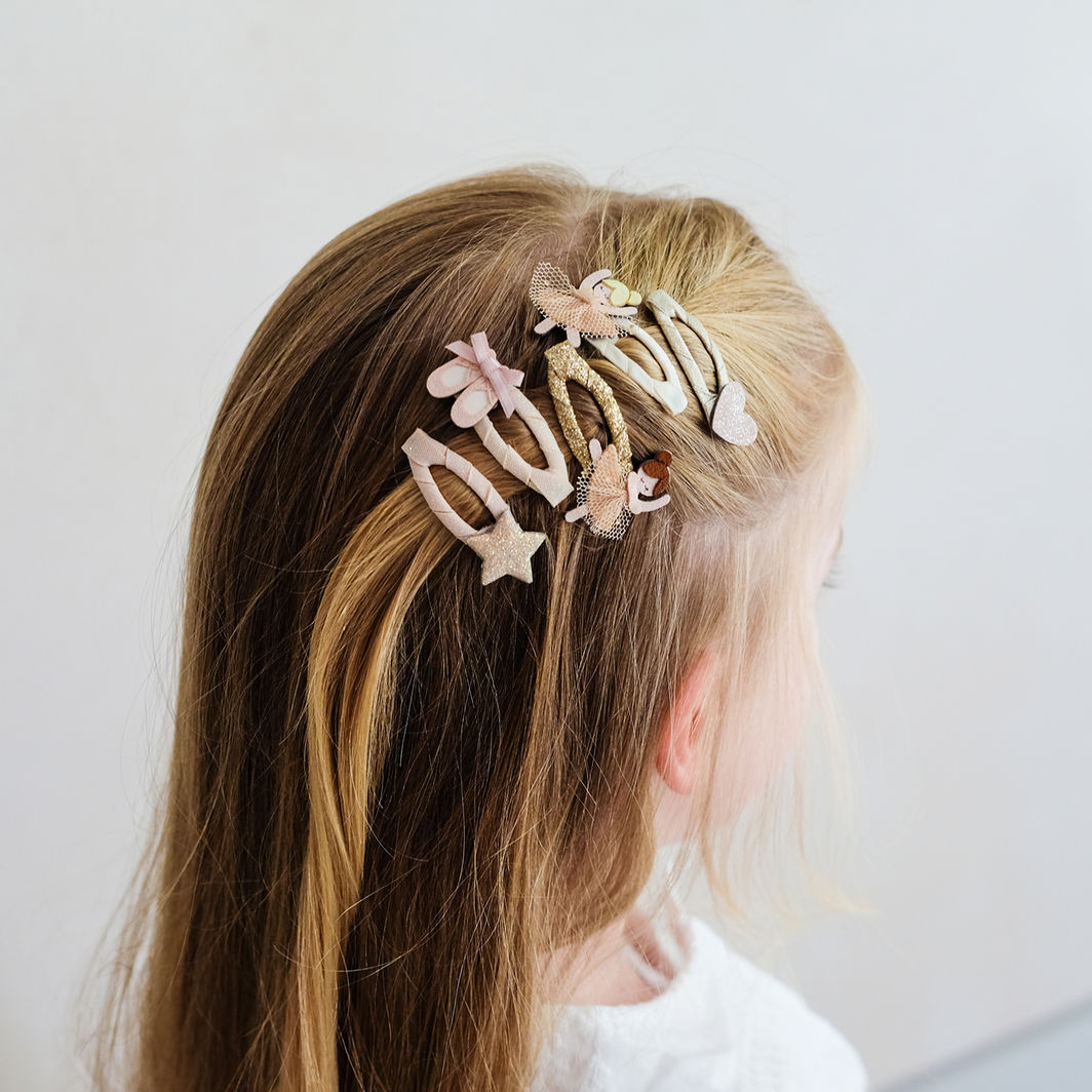 Mimi & Lula - 5 Hårspännen - Mini Ballerina