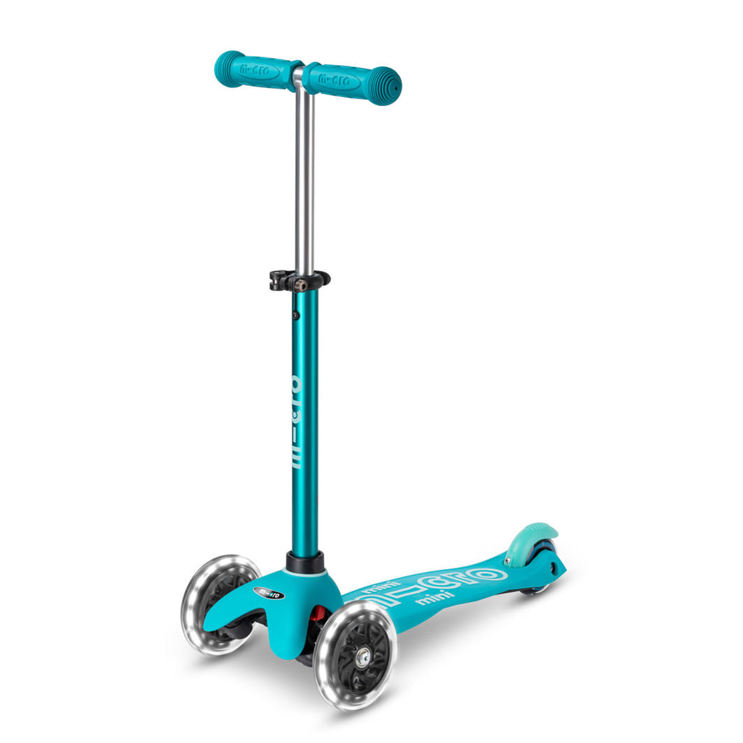 Micro Sparkcykel, Mini Deluxe LED - Aqua