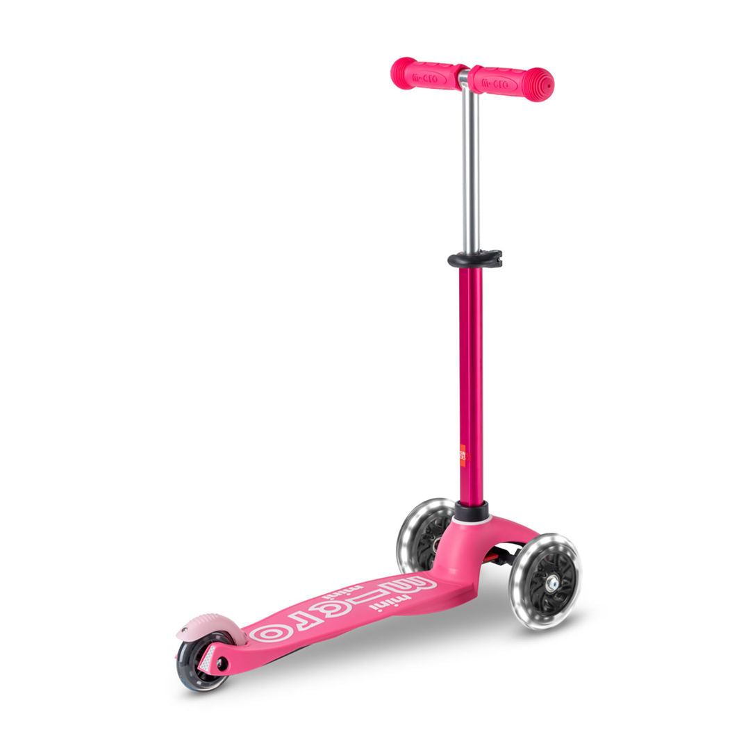 Micro Sparkcykel, Mini Deluxe LED - Rosa