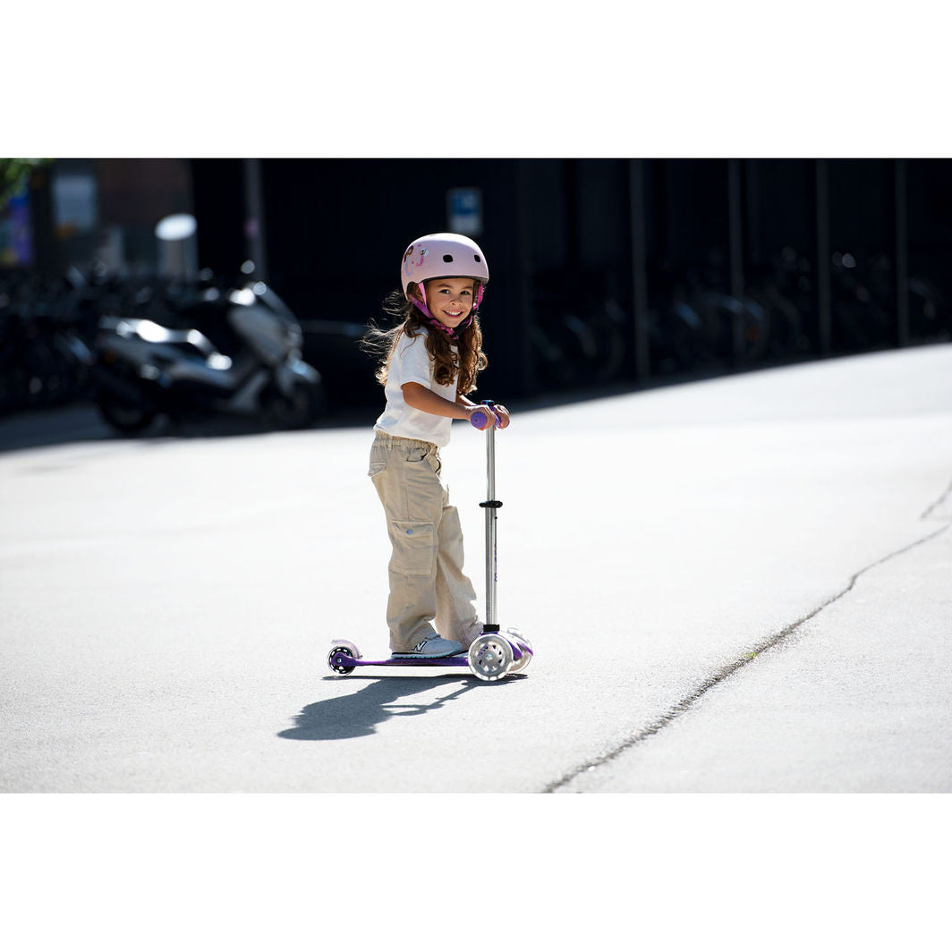 Micro Sparkcykel, Mini Deluxe Fairy Glitter LED - Lila