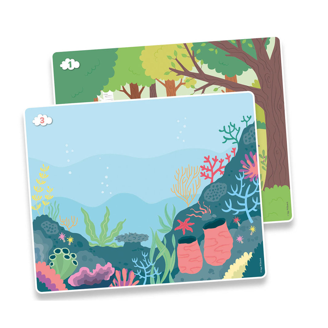 Auzou Klistermärken, Djurbebisar 200 st