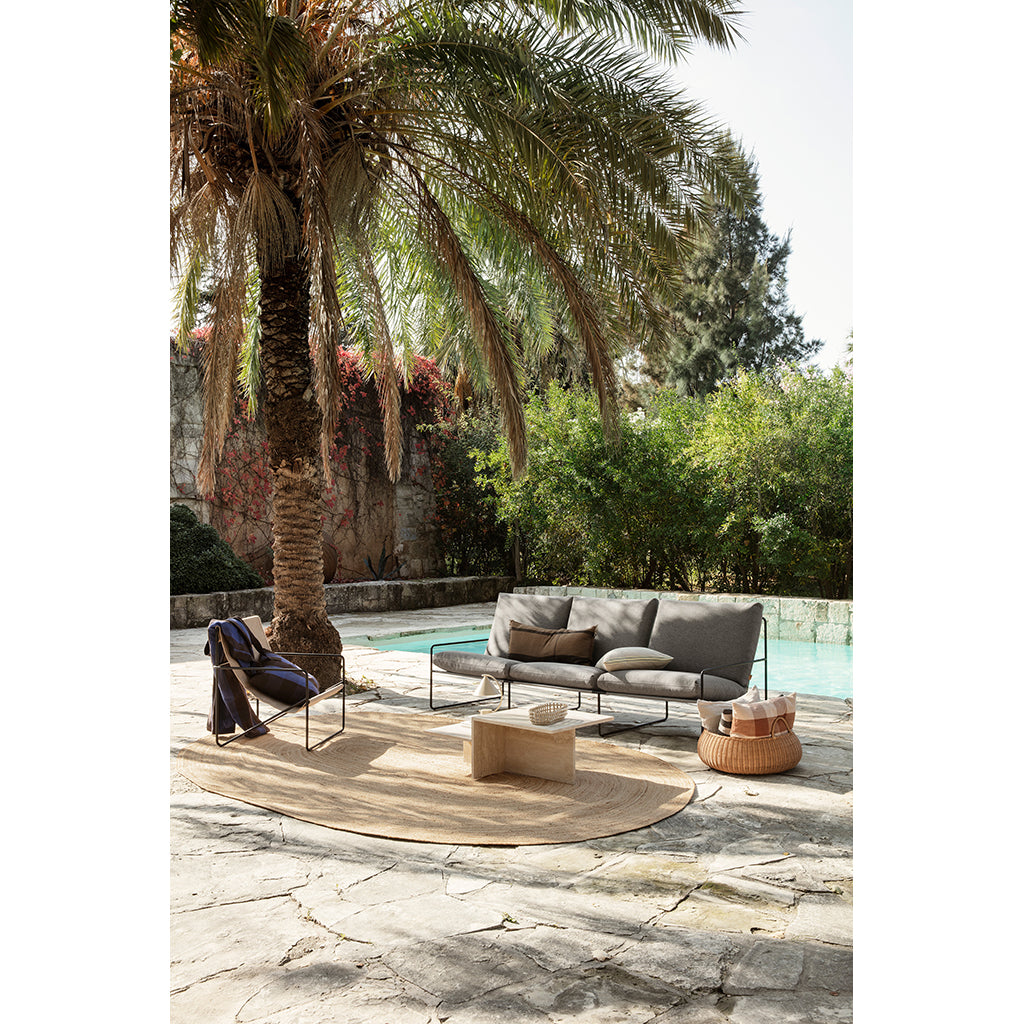 ferm Living flätad korg, Låg