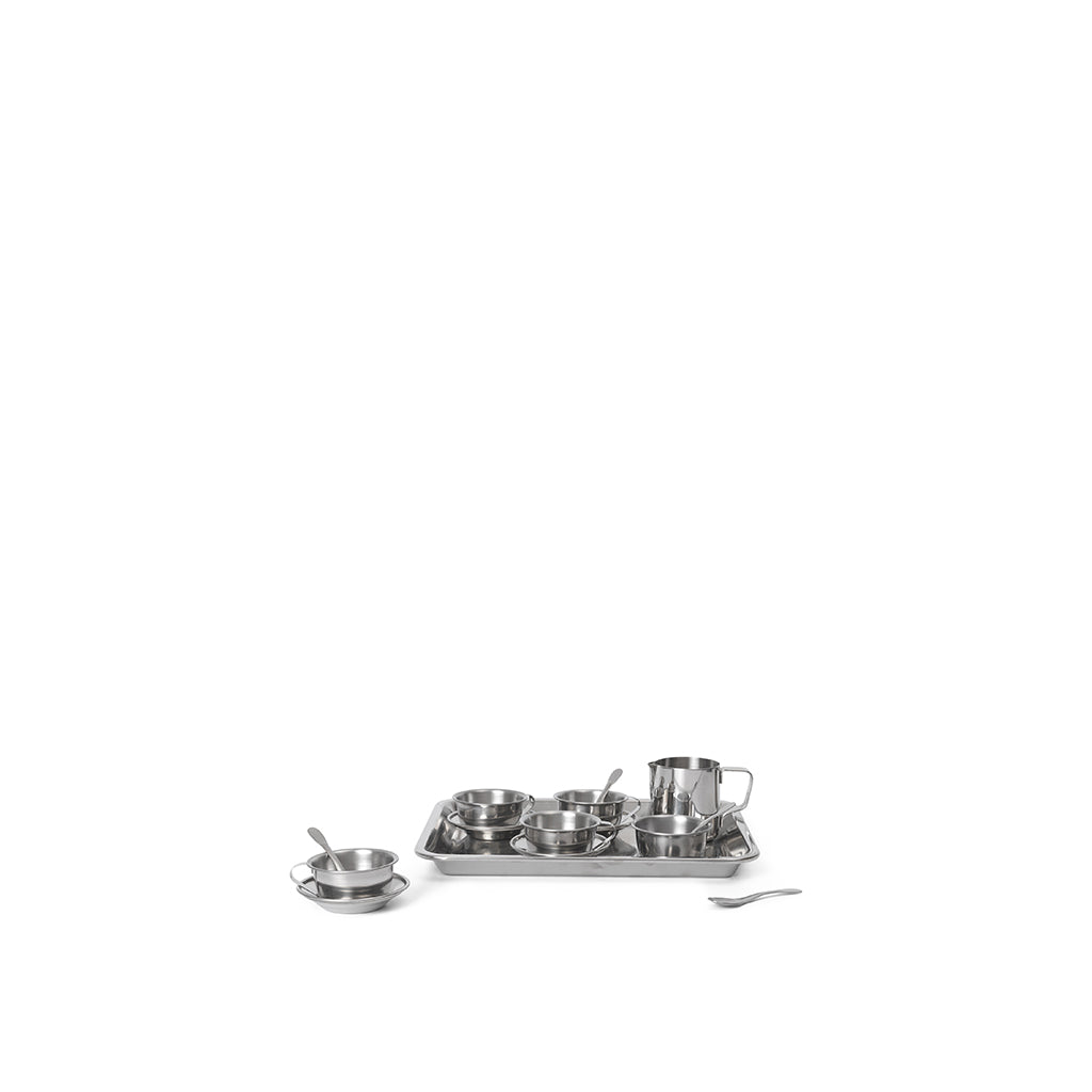 Ferm Living teservis i metall, Toro