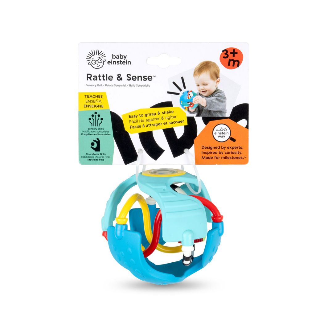 BABY Einstein Rattle & Sense™ sensorisk boll