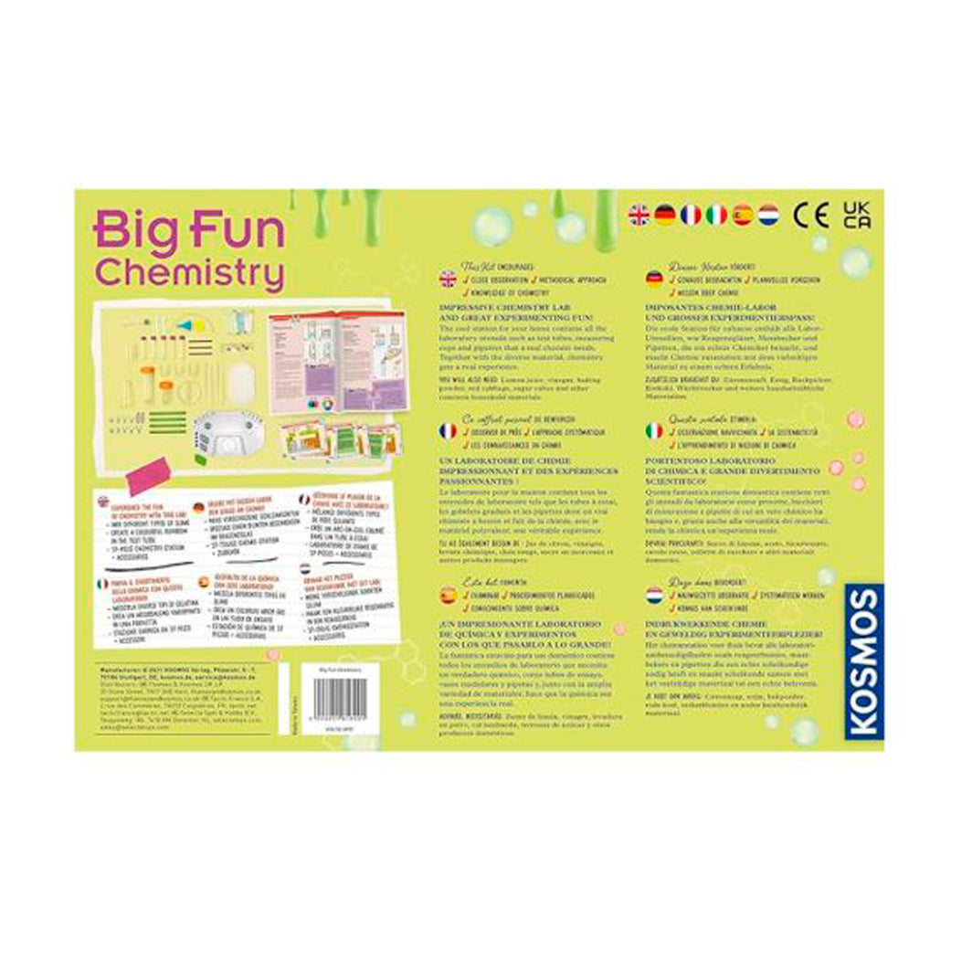 Kosmos experimentset, kemisats - Big Fun Chemistry