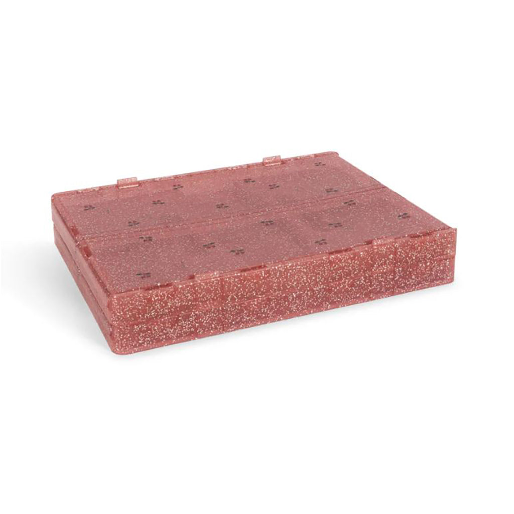 Konges Sløjd Glitter förvaringsaskar 2-pack, Sparkling Blush