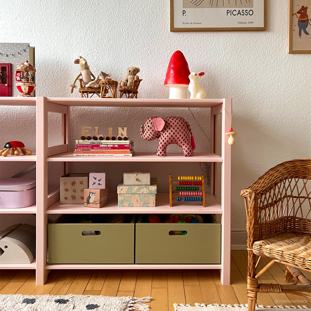 By Aulum Lyngs hylla, H: 80 x B: 163 cm - Blush