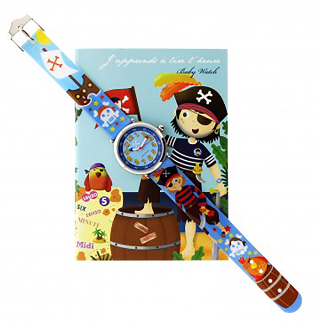 Babywatch barnklocka, Pirat – undervisningsklocka för barn 6–9 år