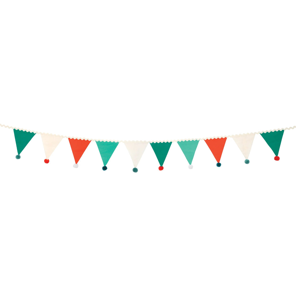 Meri Meri guirlande, Pompom-flag - 1,8 m