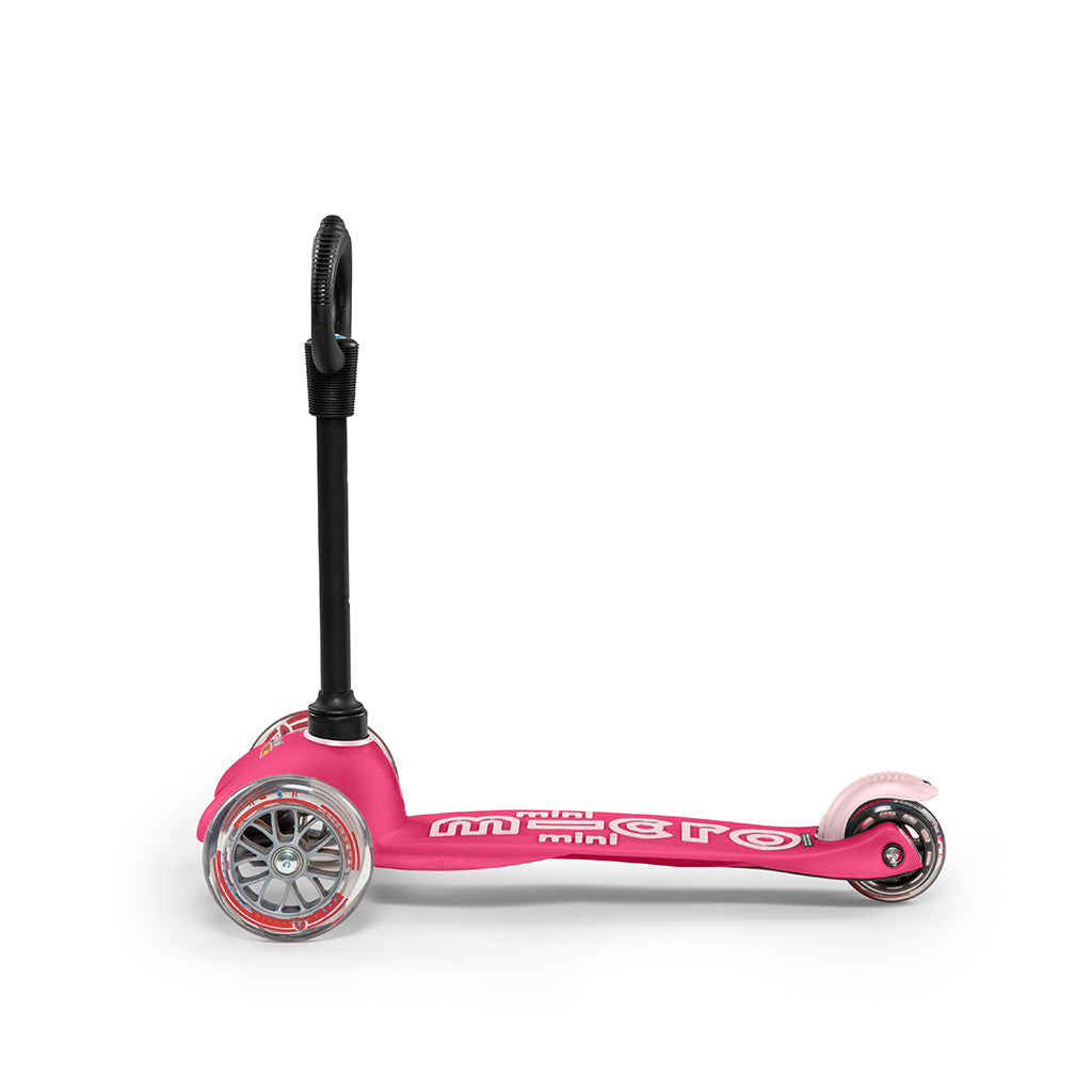 Micro Mini 3-i-1 Deluxe sparkcykel - Rosa