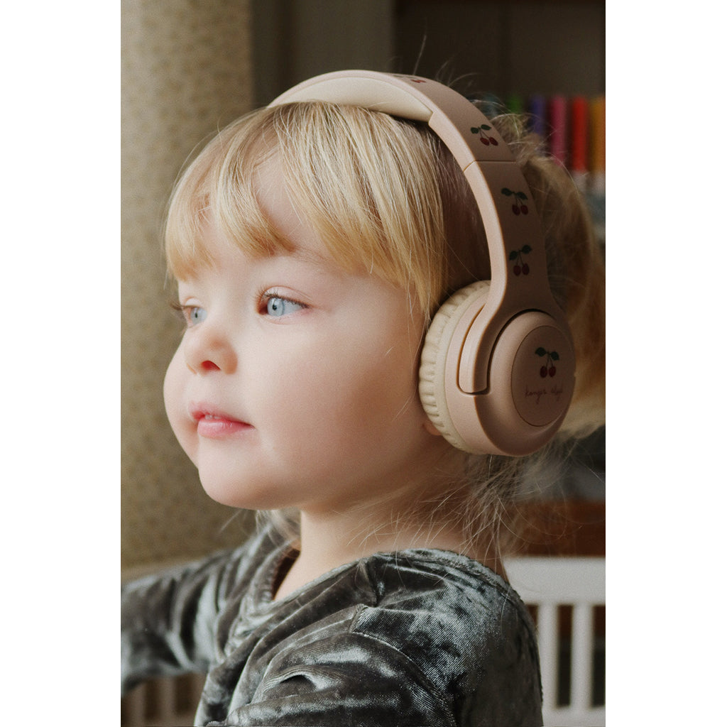 Konges Sløjd trådlösa bluetooth-hörlurar, Cherry blush