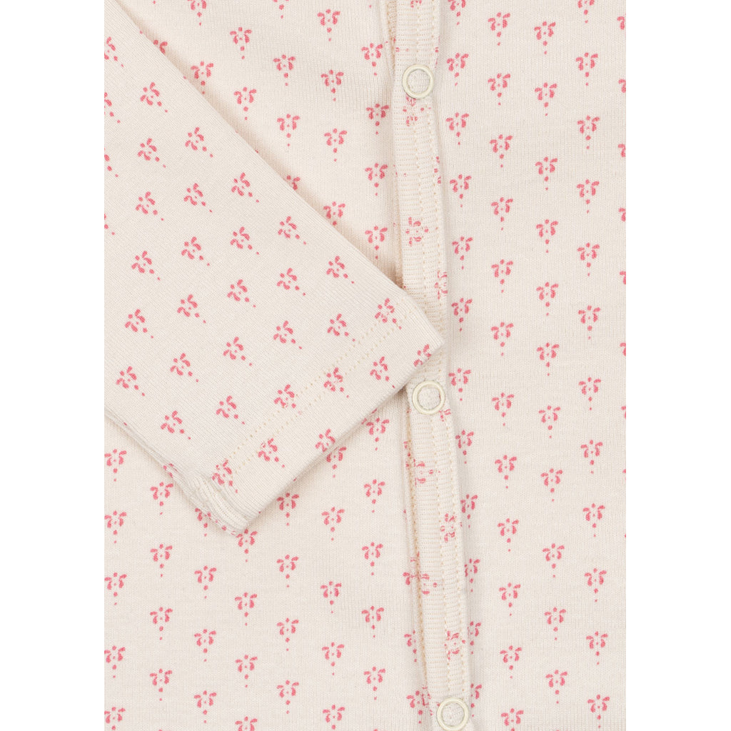 Fanga Fontana Bello bodystocking med långa ärmar, Punto rosa – strl. 1–6 mån.