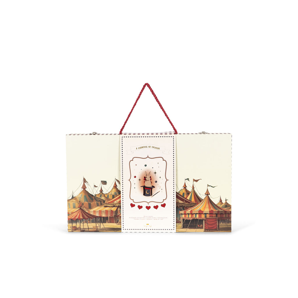 Konges Sløjd Mitt kreativa set, Resväska med ritmaterial