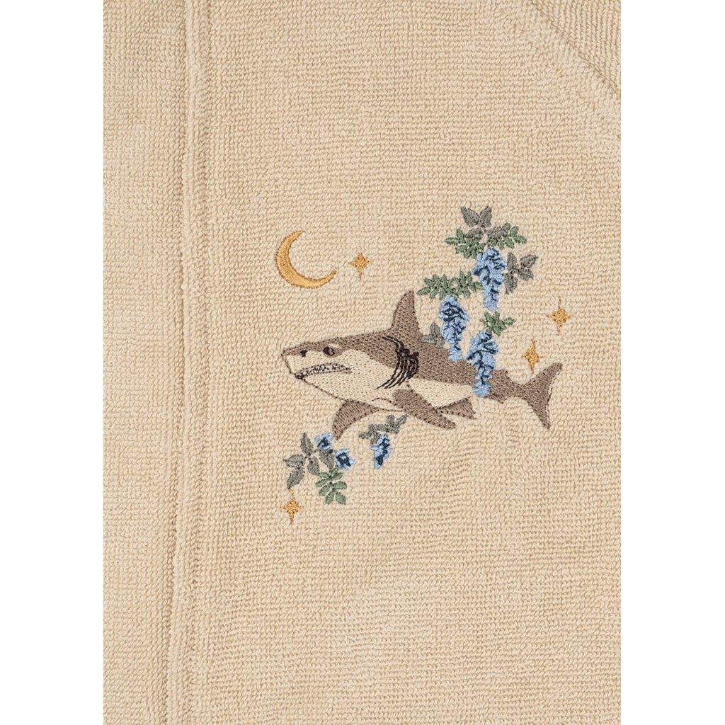 Konges Sløjd Terry badrock för barn, Summer Sand - Str. baby, småbarn, junior