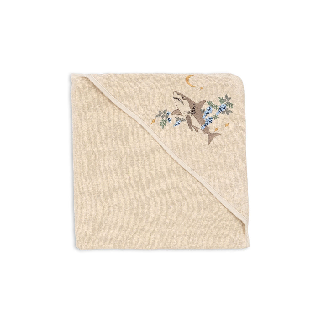 Konges Sløjd Terry handduk med huva, Summer Sand