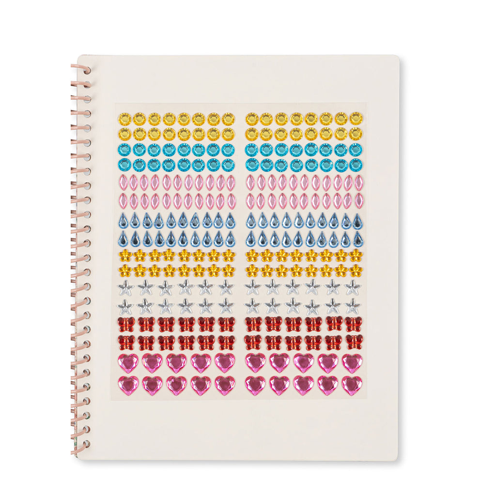 Konges Sløjd Glam me up, klistermärkesbok