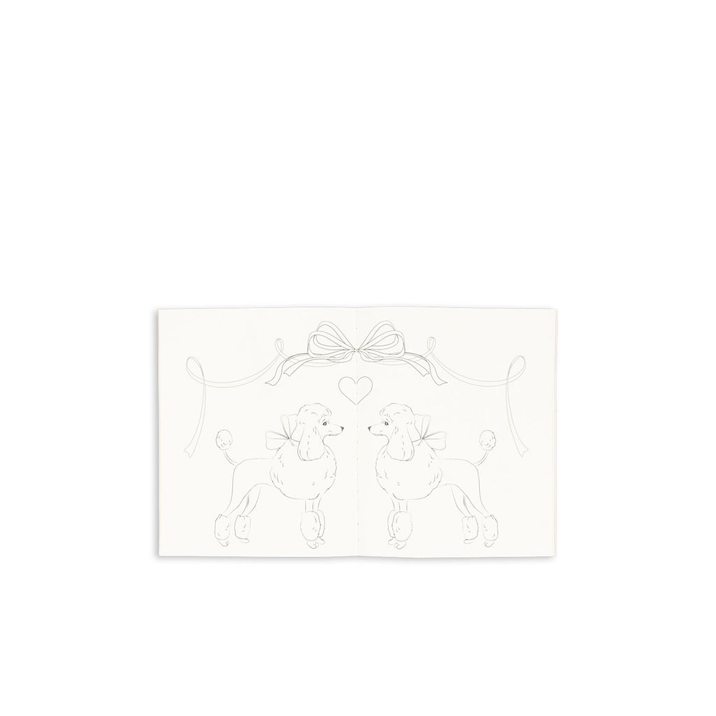 Konges Sløjd målarbok och kritor, Green Tea check