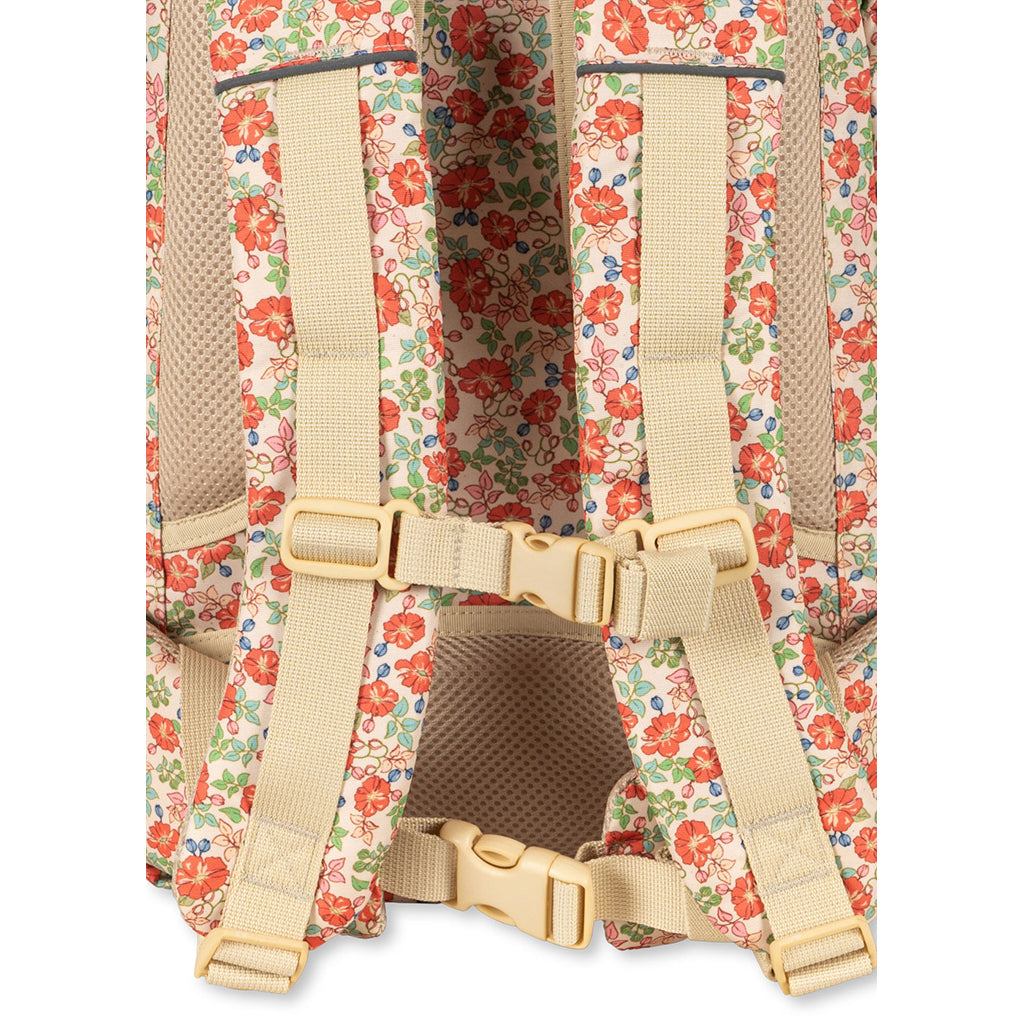 Konges Sløjd Clover skolväska med gymnastikpåse och regnskydd - Kaluka