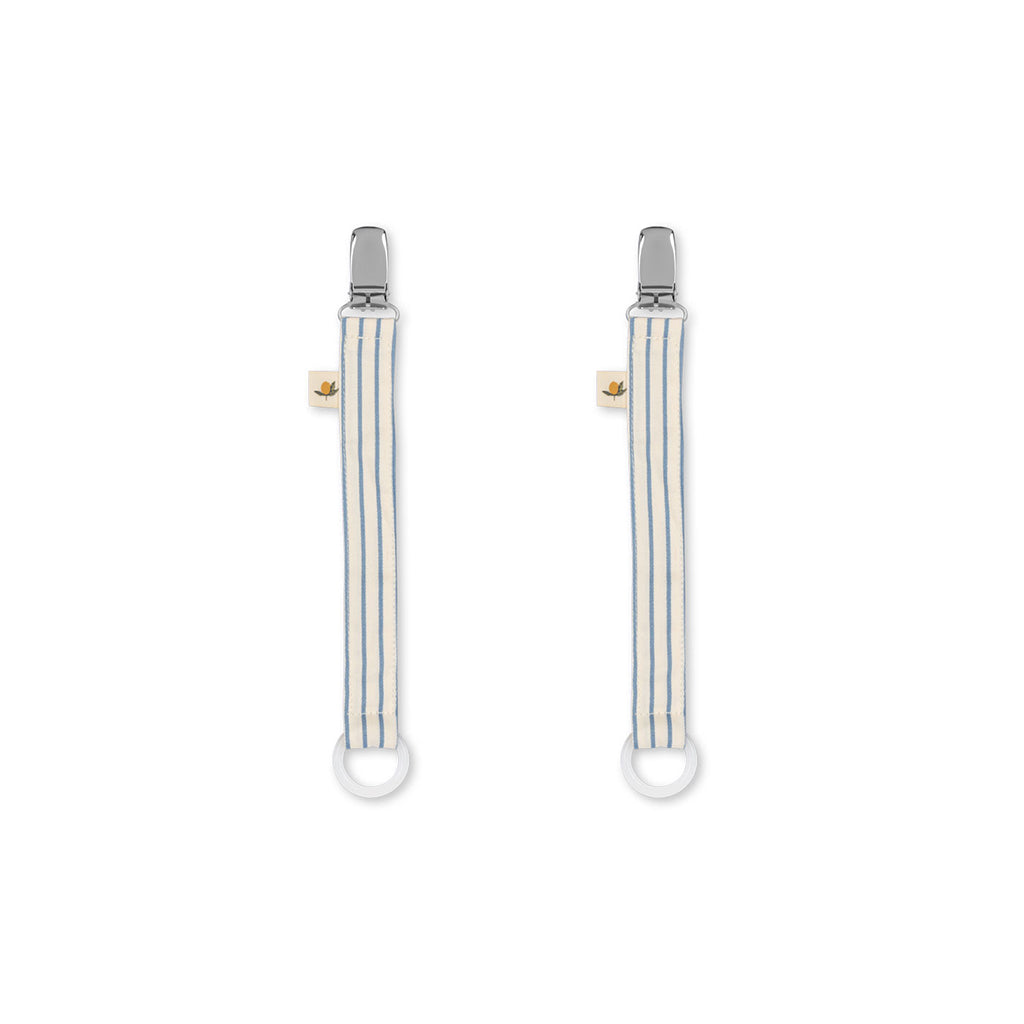 Konges Sløjd napphållare, 2-pack, OEKO-TEX® - Stripe blue