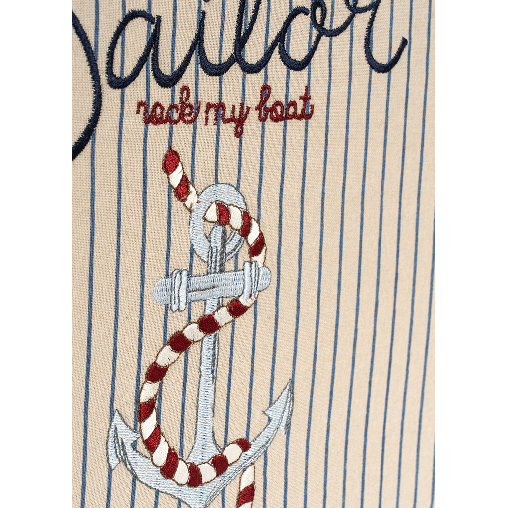 Konges Sløjd, tygbeklädd förvaringslåda, stor - Sailor