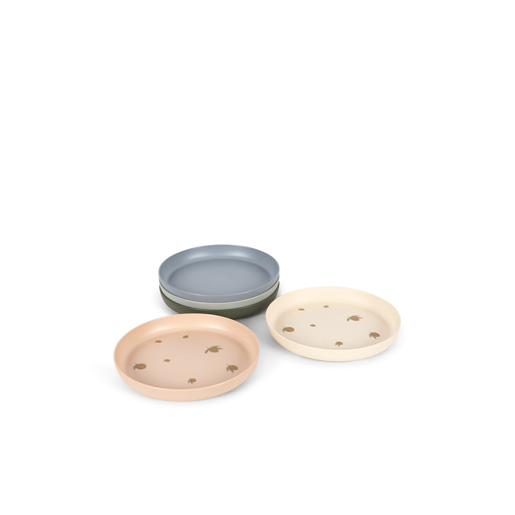 Konges Sløjd Tallrikar, 5-pack – Lemon mix