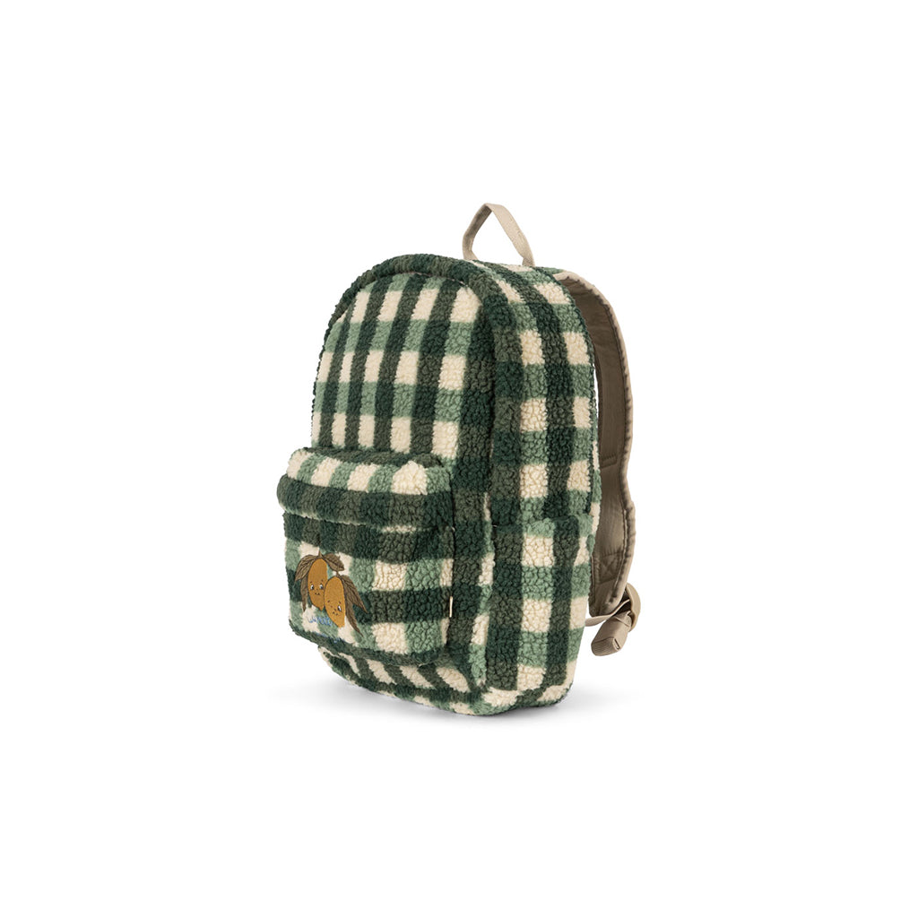 Konges Sløjd Jody Teddy ryggsäck, Green Check
